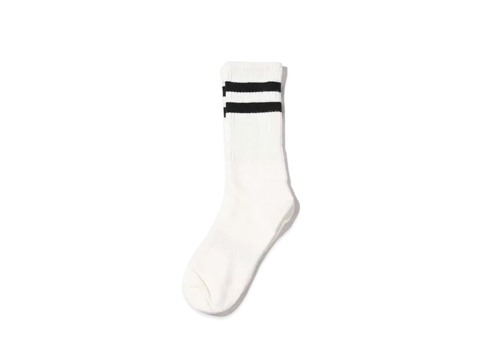atmos pink Gf Line Socks "White"