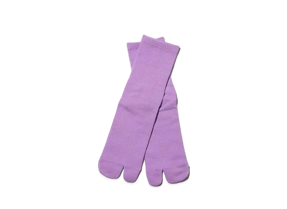 atmos pink Colorful Tabi Socks "Purple"