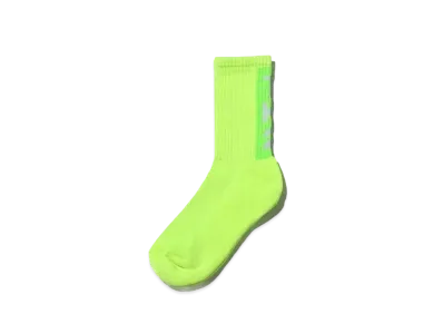 atmos pink x Tk2 Jacquard Logo Socks "Yellow"