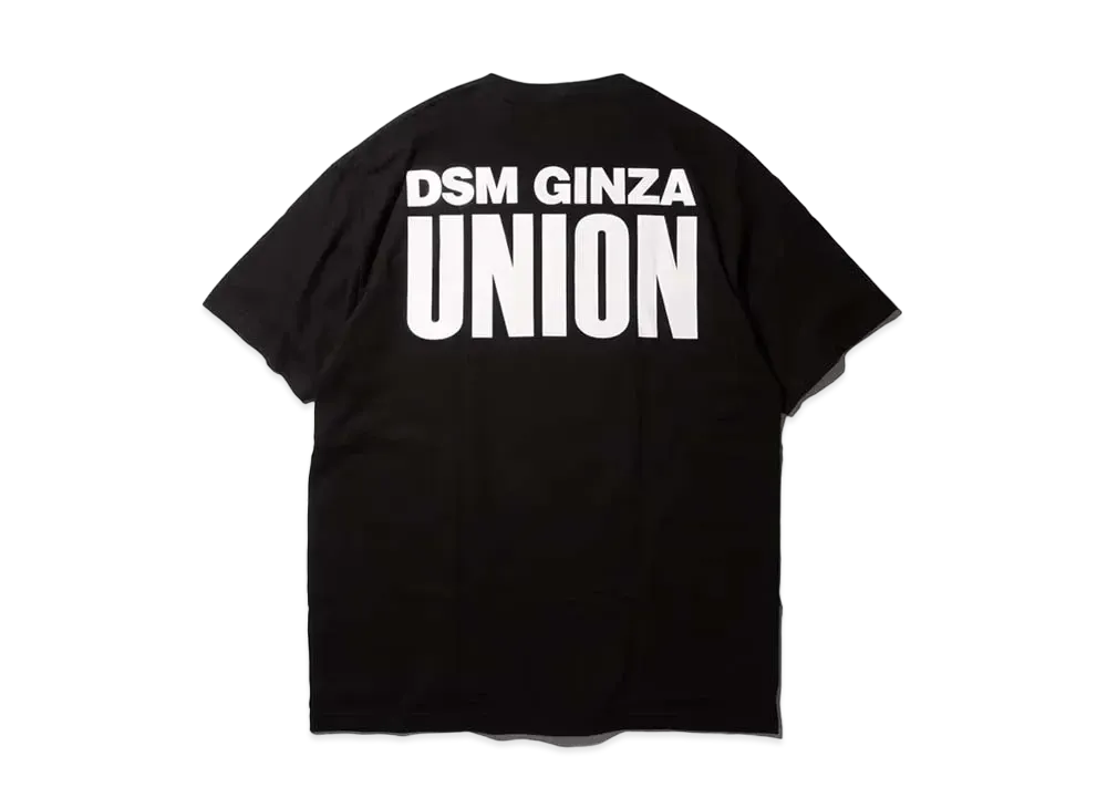 UNION x Dover Street Market Ginza Team Up Tee "Black"