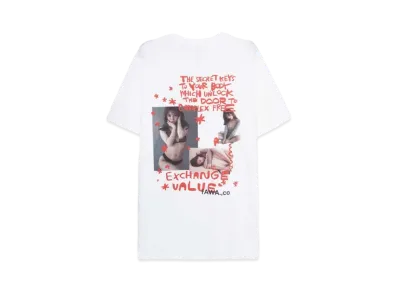 fAWA x PRESTIGE "Non" S/S TEE No.001 "WHITE"