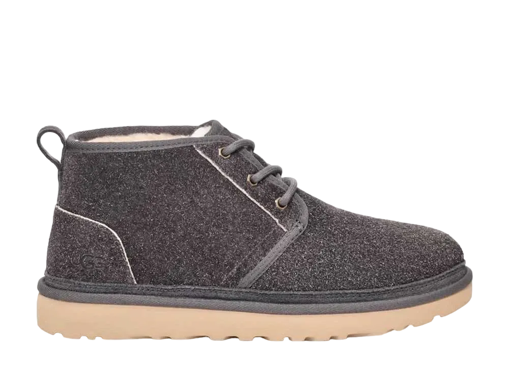 アグ ニューメル シャギー スウェード "ダークグレー"