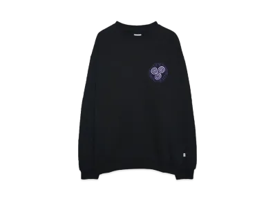 SAYHELLO Slap Logo Crew "BLACK"