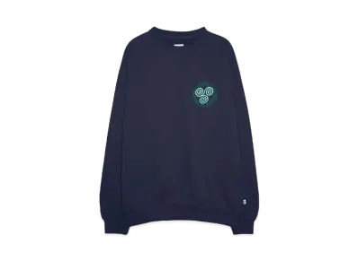 SAYHELLO Slap Logo Crew "NAVY"