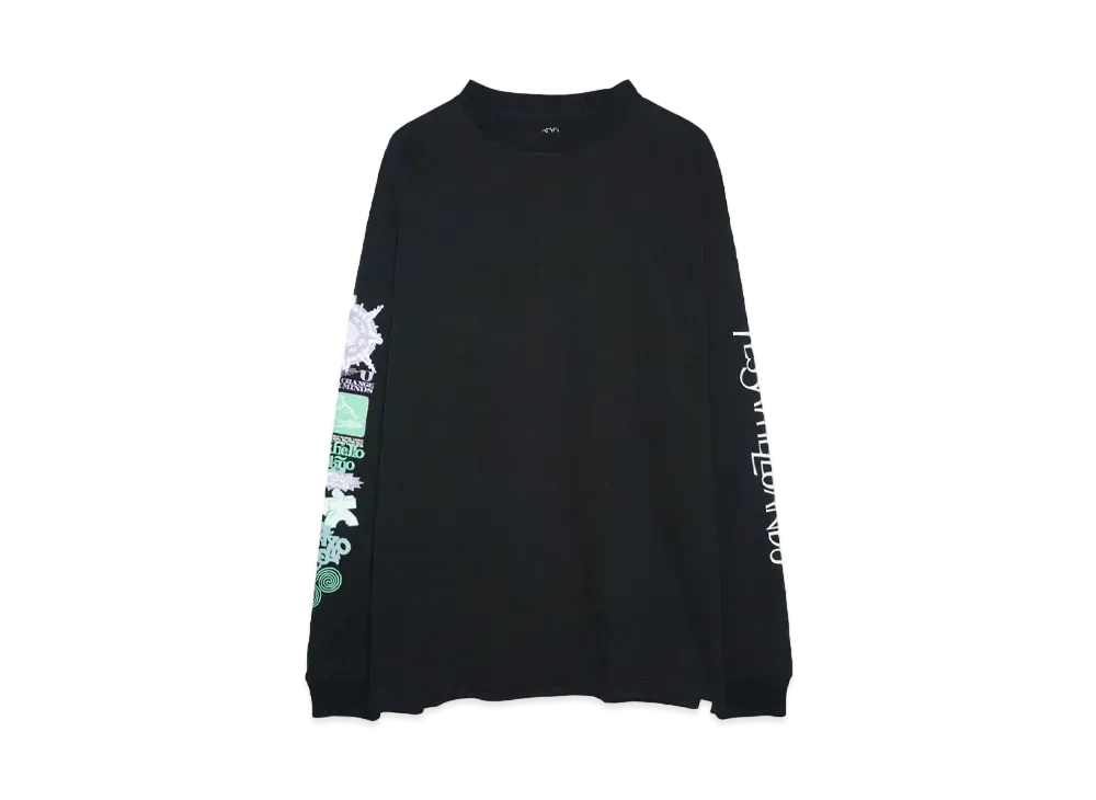 SAYHELLO And You L/S Tee "BLACK"