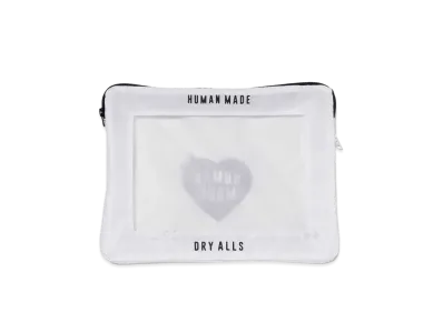 HUMAN MADE Travel Case Large "White"