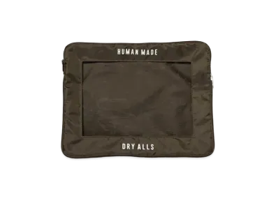 HUMAN MADE Travel Case Large "Olive Drab"