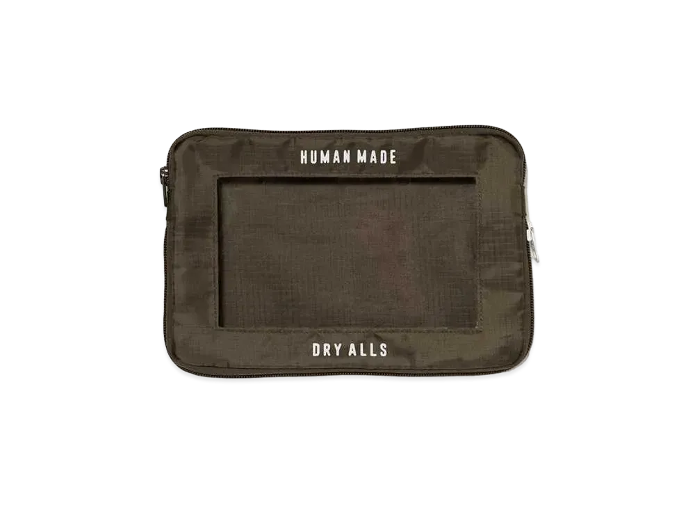 HUMAN MADE Travel Case Medium "Olive Drab"