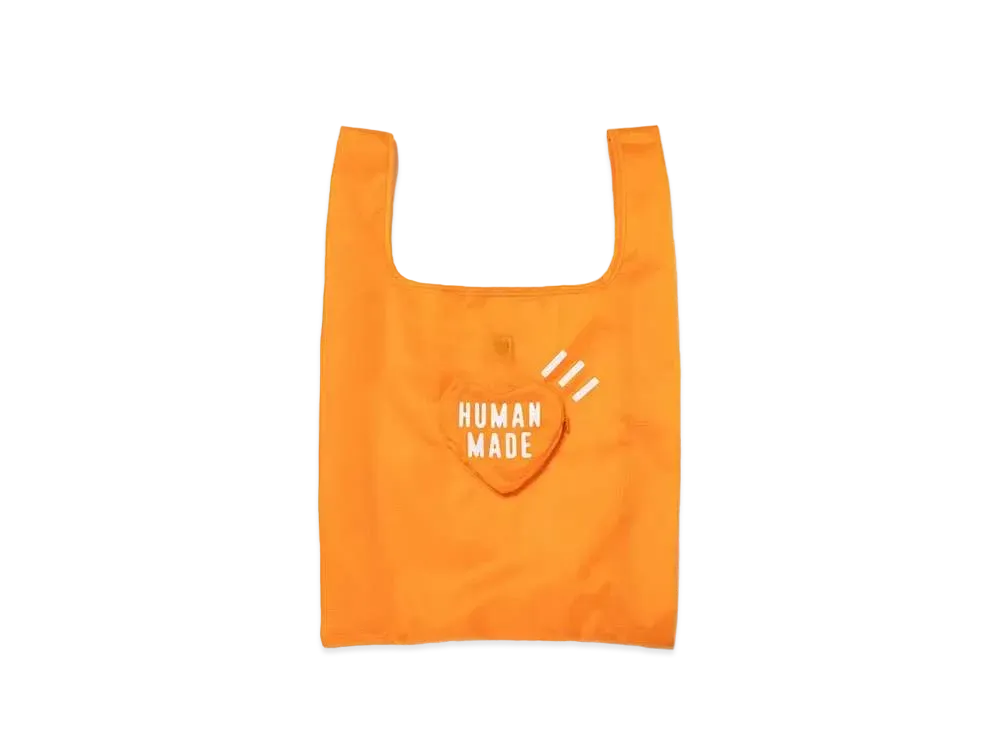 HUMAN MADE Heart Shopper Bag "Orange"