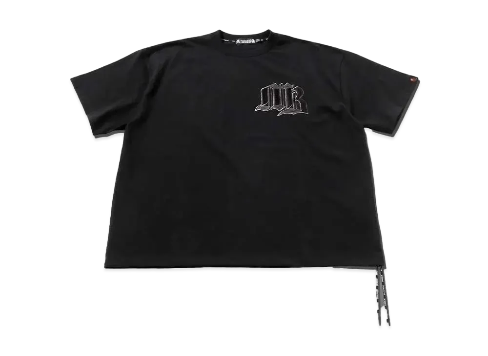 A BATHING APE x mastermind JAPAN Logo Relaxed Fit Tee "Black"