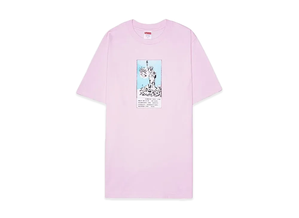 Supreme Liberty Tee "Light Pink"