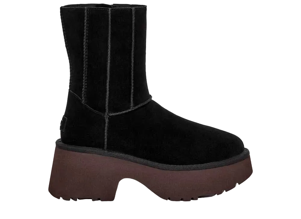 アグ ウィメンズ クラシック ツイン シーム ニュー ハイツ "ブラック"