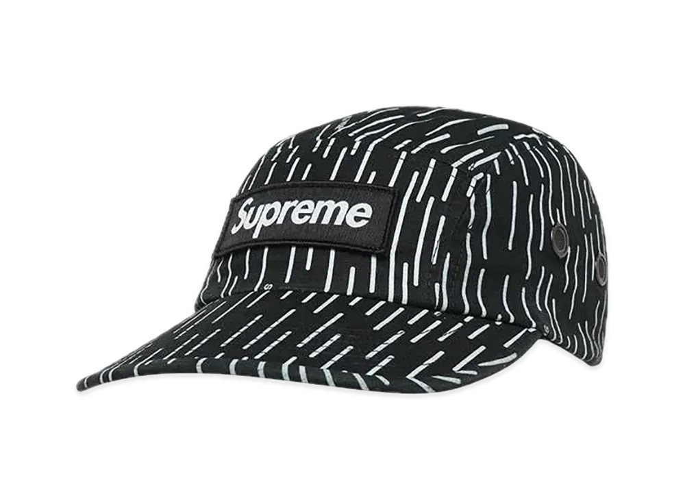 Supreme Military Camp Cap "Black Raindrop"