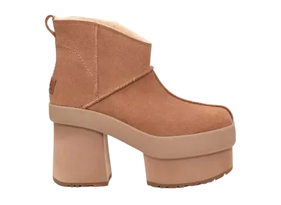 Ray BEAMS Exclusive UGG Women's New Heights Platform Mini "Chestnut"