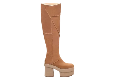 Ray BEAMS Exclusive UGG Women's New Heights Platform Xtra "Chestnut"