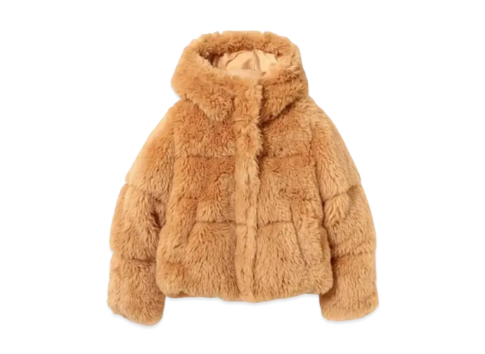 Ray BEAMS Exclusive UGG Ronney Puffer Jacket High Pile "Oolong"