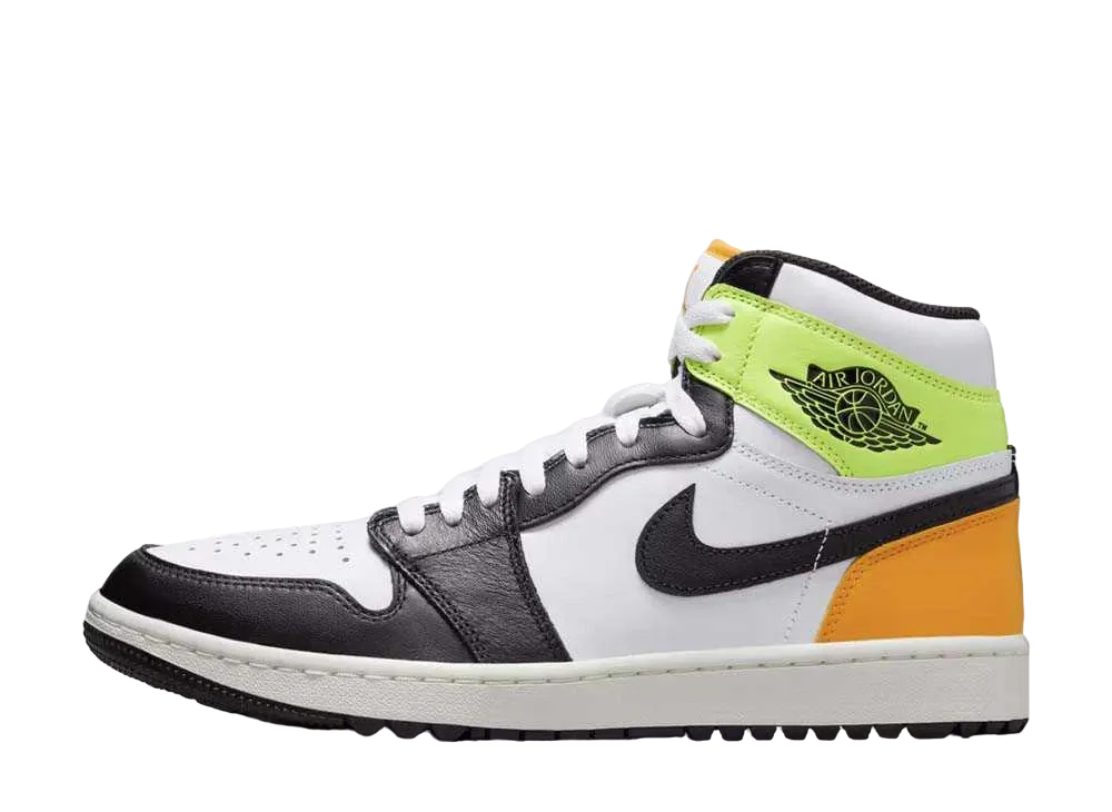 Nike Air Jordan 1 High Golf "White/University Gold/Volt/Black"