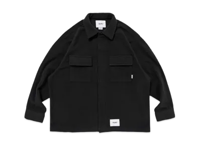 WTAPS OBJ / LS / Poly Fleece "Black"