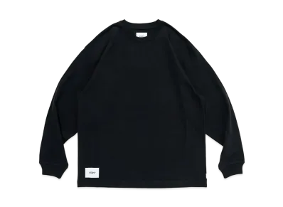 WTAPS Sign / LS / Cotton "Black"