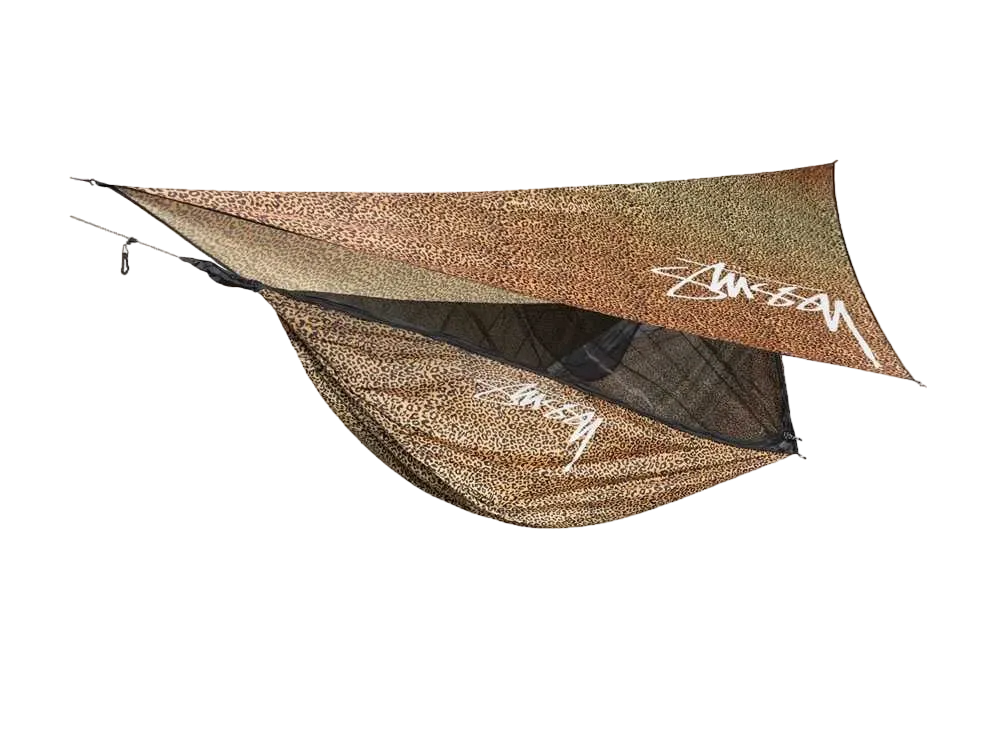 Stussy Hennessy Expedition Zip Hammock "Leopard Prink"