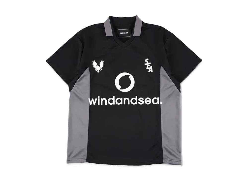 WIND AND SEA Wind Wave Home Shirt "Black"