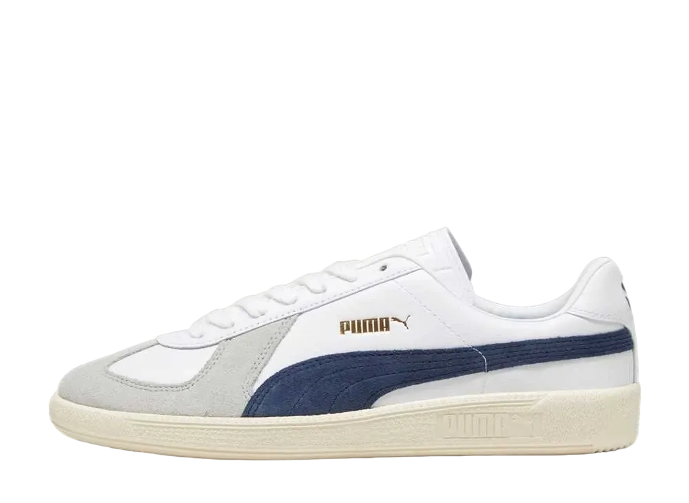 プーマ アーミートレーナー "プーマホワイト/クールライトグレー/クラブネイビー"