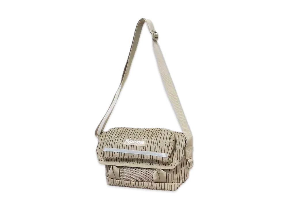 Supreme Messenger Bag "Tan Raindrop"