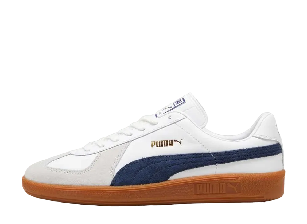 プーマ アーミートレーナー "プーマホワイト/クラブネイビー"