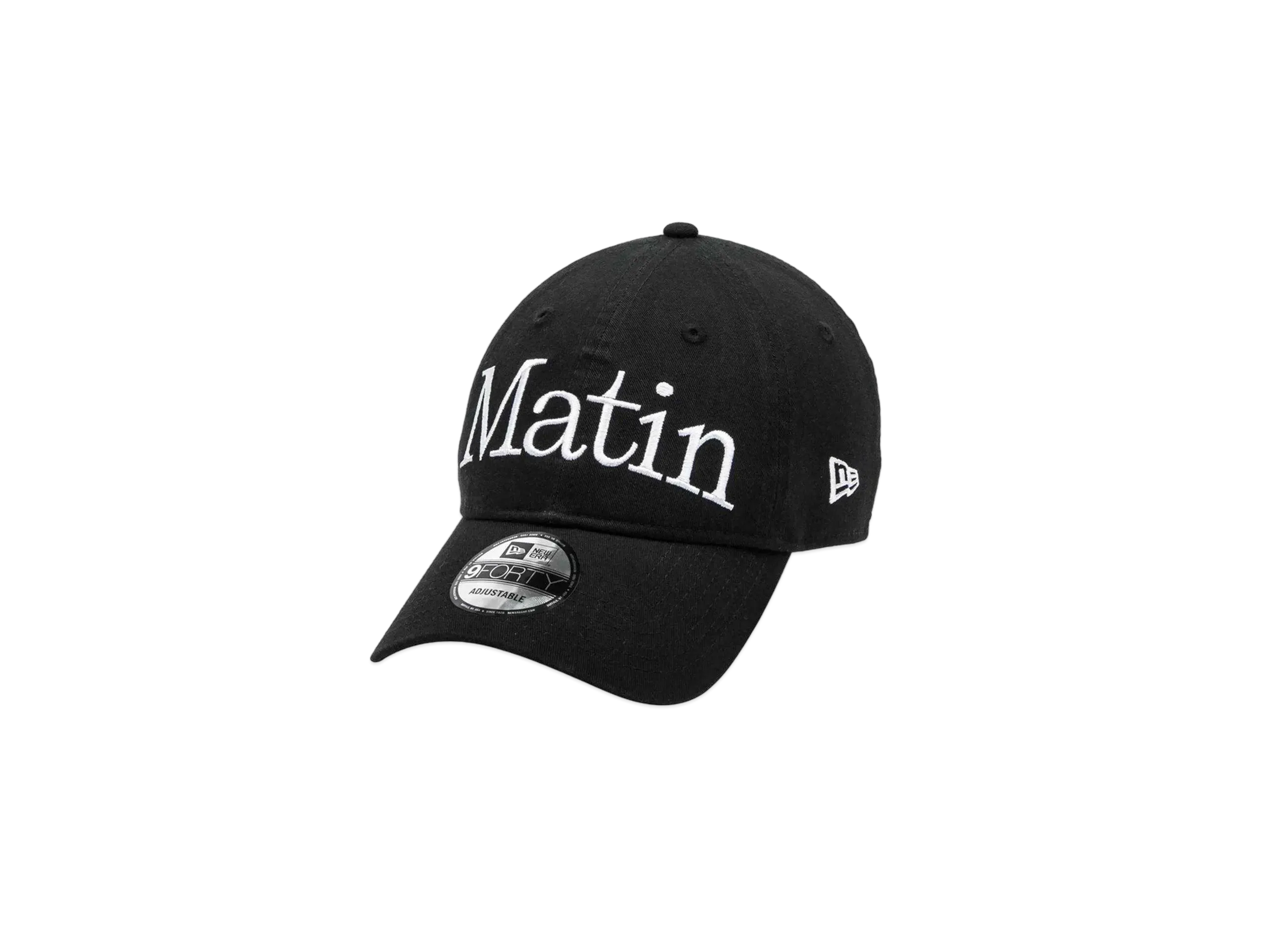 NEW ERA 9Forty Unstructured Matin Kim "Black"