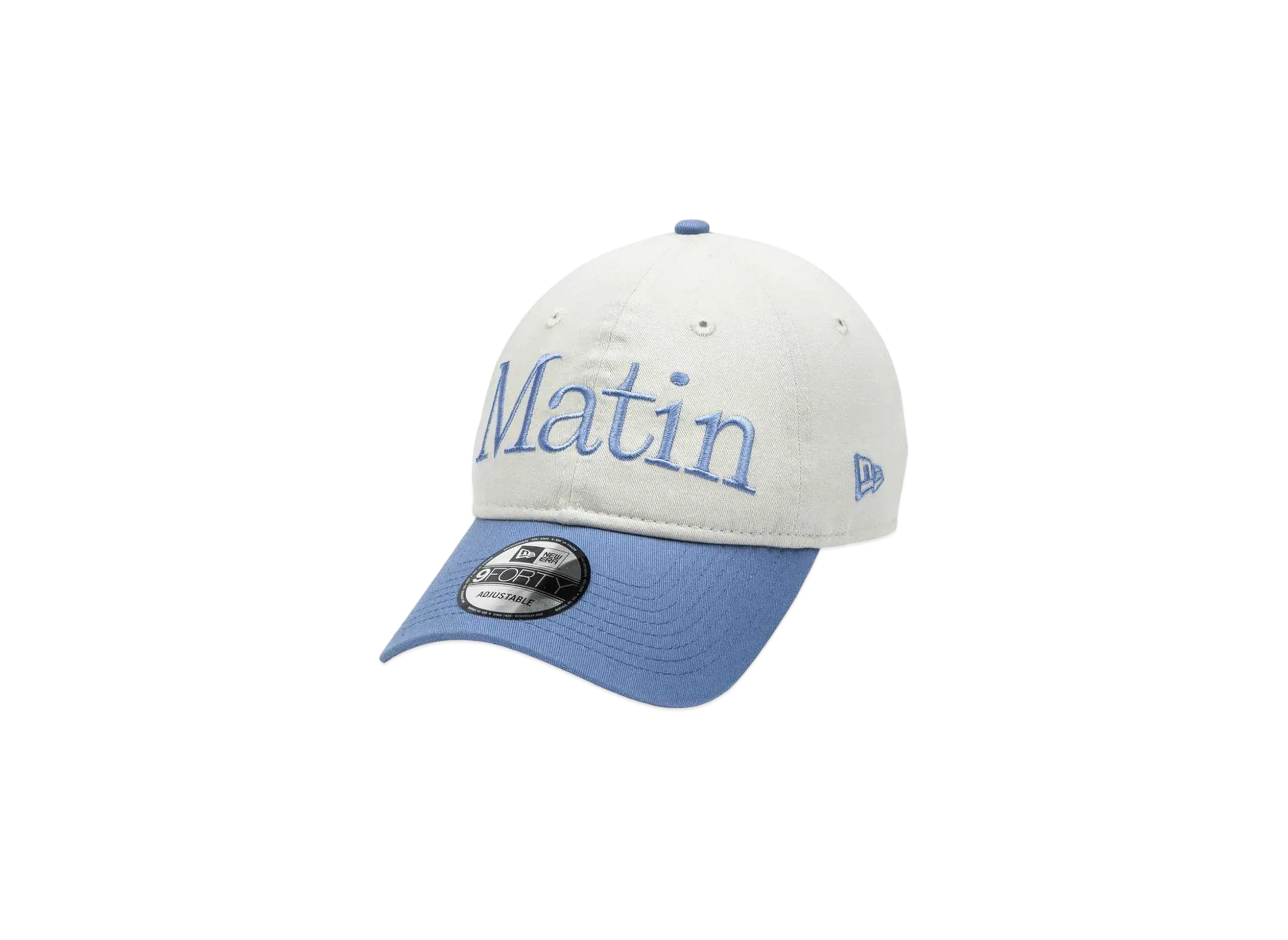 NEW ERA 9Forty Unstructured Matin Kim "Stone/Light Blue"