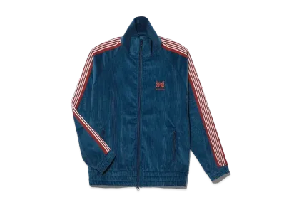 Needles x KEBOZ Corduroy Track Jacket "Turquoise"