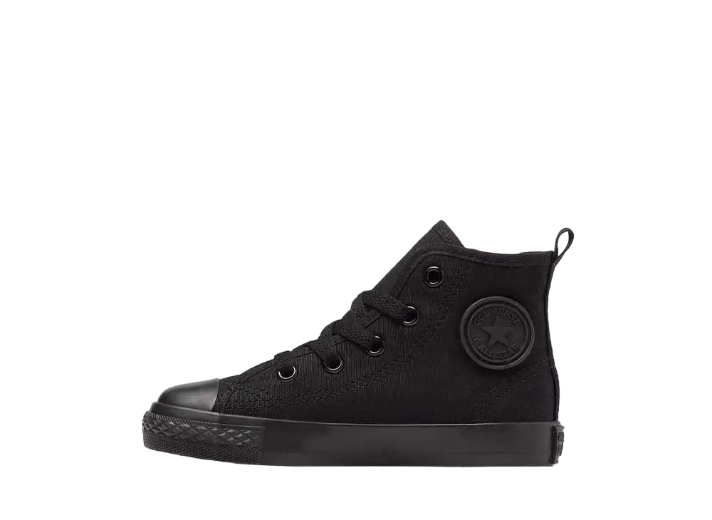 コンバース PS チャイルド オールスター N ジップ ハイ "ブラックモノクローム" (キッズ)