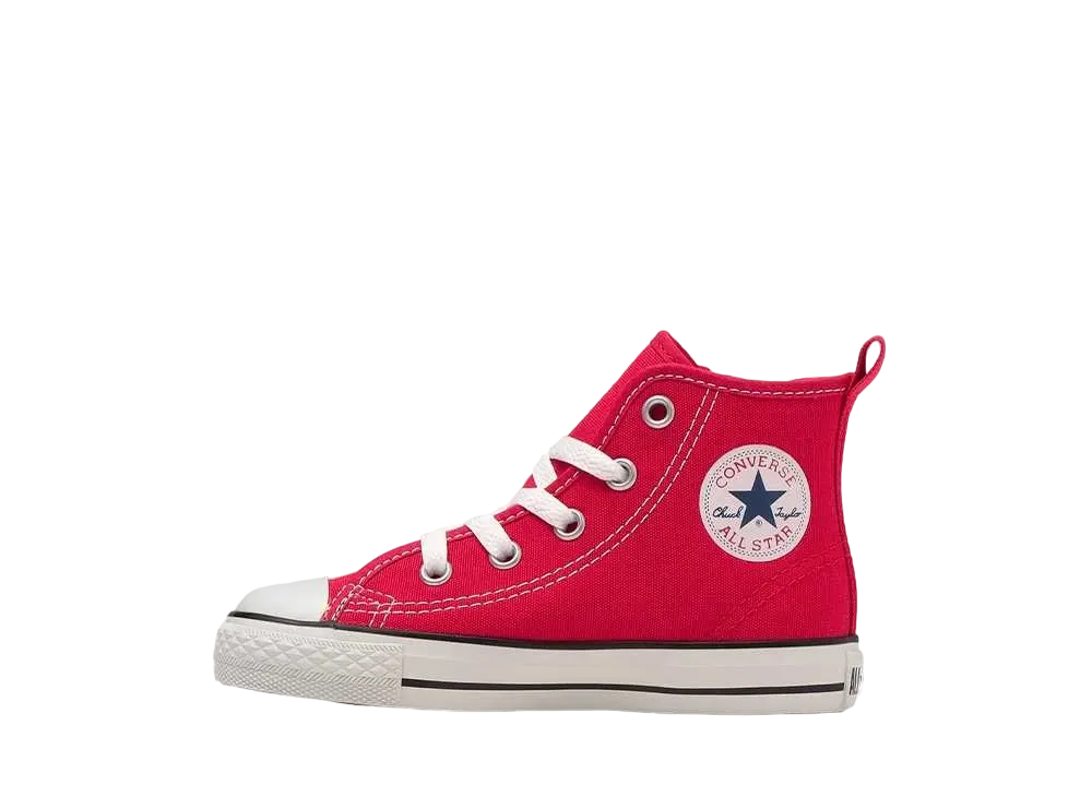 コンバース PS チャイルド オールスター N ジップ ハイ "レッド" (キッズ)