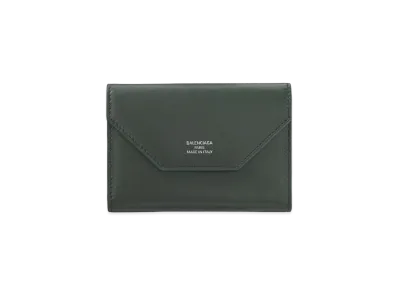 BALENCIAGA Envelope Key Case Japan Exclusive Color "Dark Green"