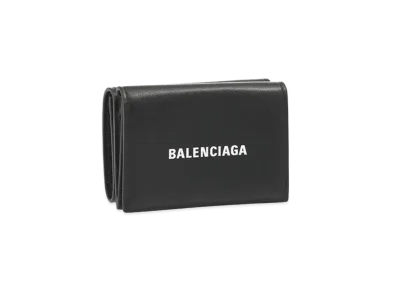 BALENCIAGA Cash Mini Wallet "Black"