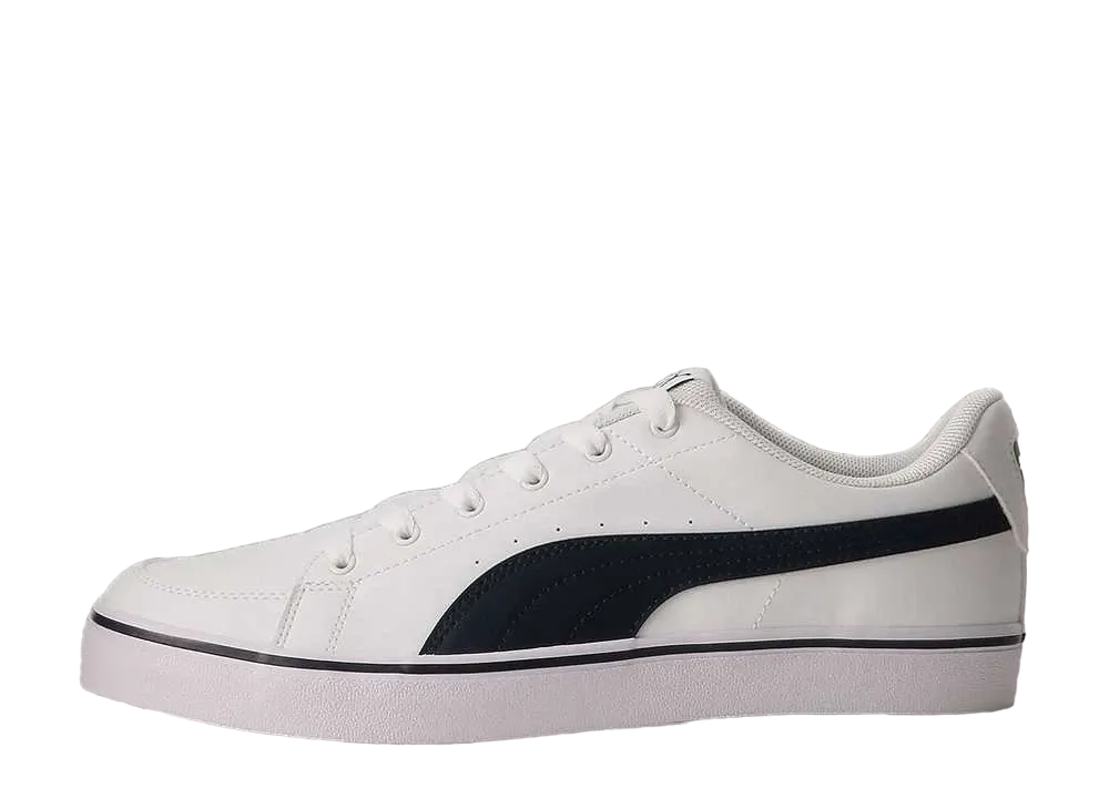 プーマ V コート バルク "プーマホワイト/パリジャンナイト"