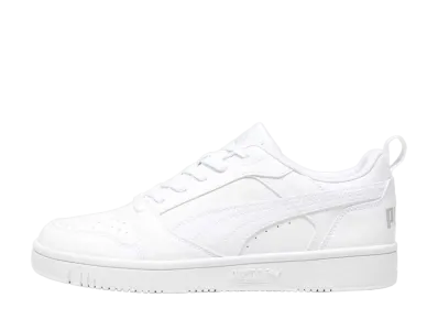 プーマ リバウンド V6 ロウ "プーマホワイト/クールライトグレー"