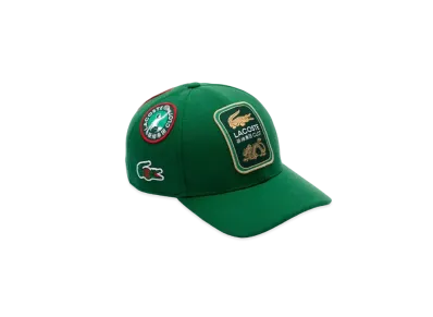 LACOSTE x CLOT Pique Cap "Green"
