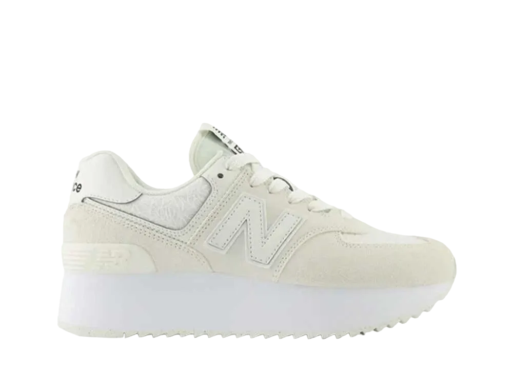 ニューバランス ウィメンズ 574+ "ホワイト"