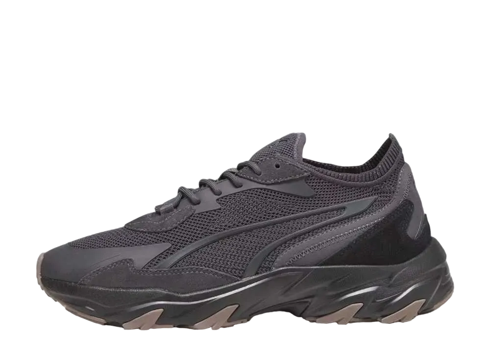 プーマ インジェクター ニット アリド デザート "ダークコール/プーマブラック"