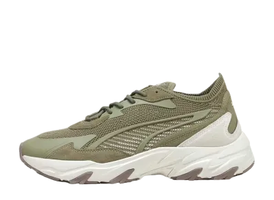 Puma Injector Knit Arid Desert "Puma Olive/Alpine Snow"