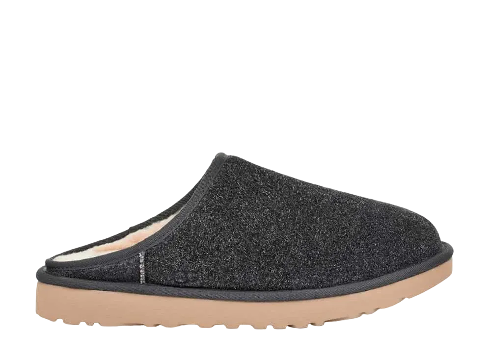UGG Classic Slip-On Shaggy Suede "Dark Grey"