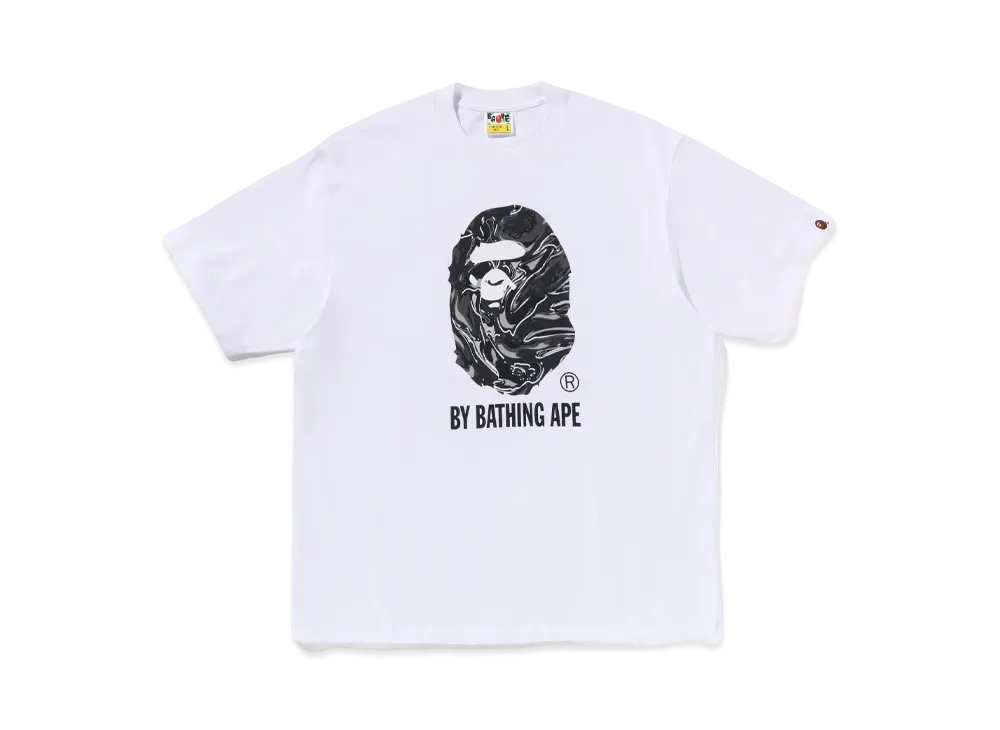 A BATHING APE BY BATHING APE Relaxed Fit Tee "White"