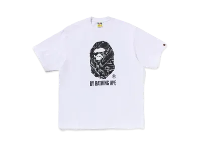 A BATHING APE BY BATHING APE Relaxed Fit Tee "White"