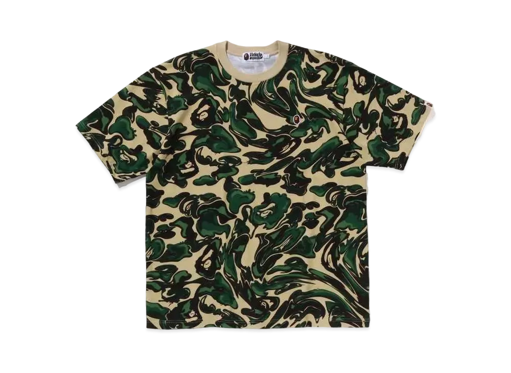 A BATHING APE One Point Relaxed Fit Tee "Green"