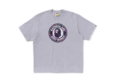 A BATHING APE Busy Works Relaxed Fit Tee "Gray"