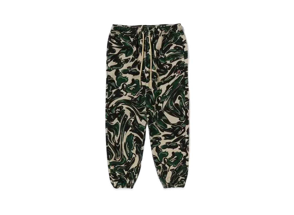 A BATHING APE Jogger Sweat Pants "Green"