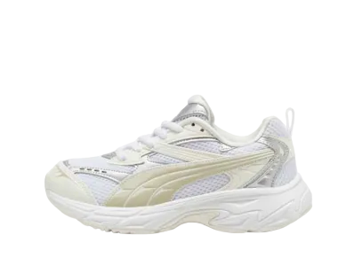 Puma Women's Morphic Metallic "Puma White/Warm White"