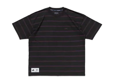 DESCENDANT Horizontal Stripe SS "Black"