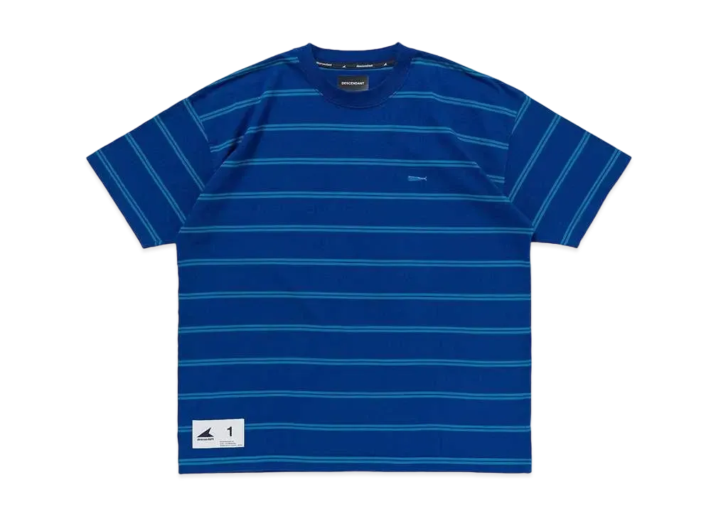 DESCENDANT Horizontal Stripe SS "Blue"